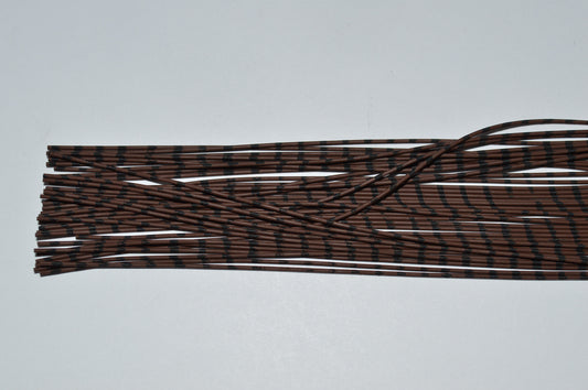 Medium Reptile Living Rubber Brown with Black Print-D-03