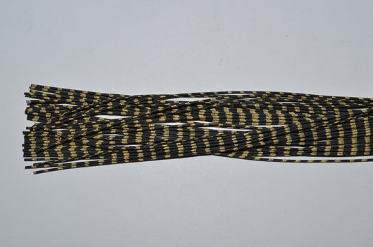 Medium Reptile Living Rubber Brown with Gold Print-D-07
