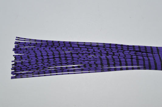 Medium Reptile Living Rubber Purple with Black Print-I-03