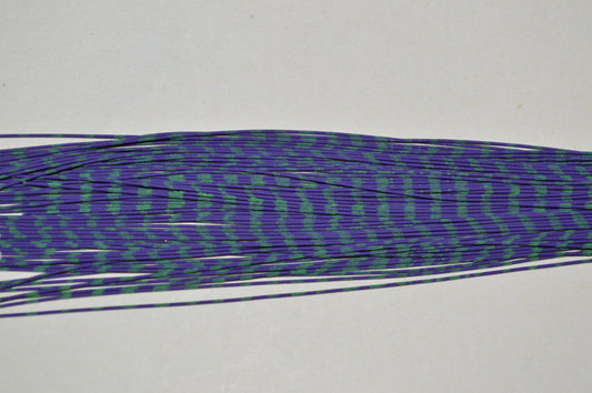 Fine Reptile Living Rubber Purple with Lime Print-I-04