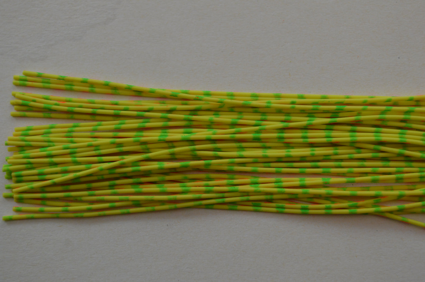 Medium Reptile Rubber Chartreuse with Orange on 1 side and Lime on 1 side-C-02-04