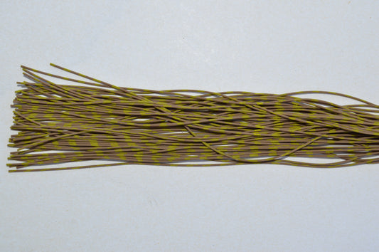 Fine Reptile Living Rubber Pumpkin with Chartreuse Print-K-06 Sharp Dressed Craw