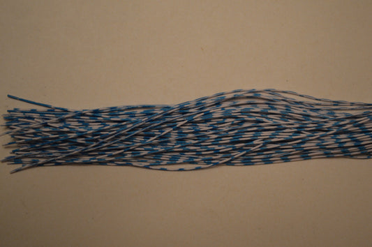 Fine Reptile Living Rubber White with Blue Print-B-01