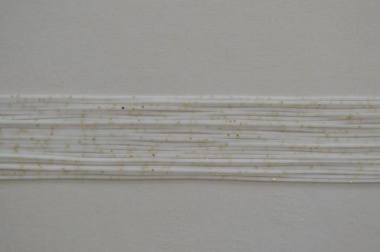 White with Gold Flake silicon skirting-MPF44