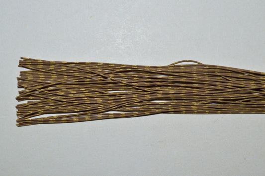 Fine Reptile Living Rubber Pumpkin with Gold Print-K-07 Old Money Craw