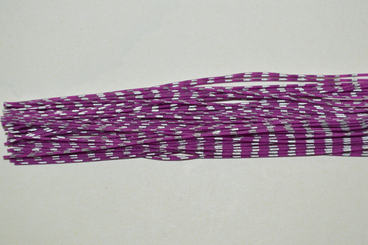 Fine Reptile Living Rubber Fuchsia with Silver Print-N-05