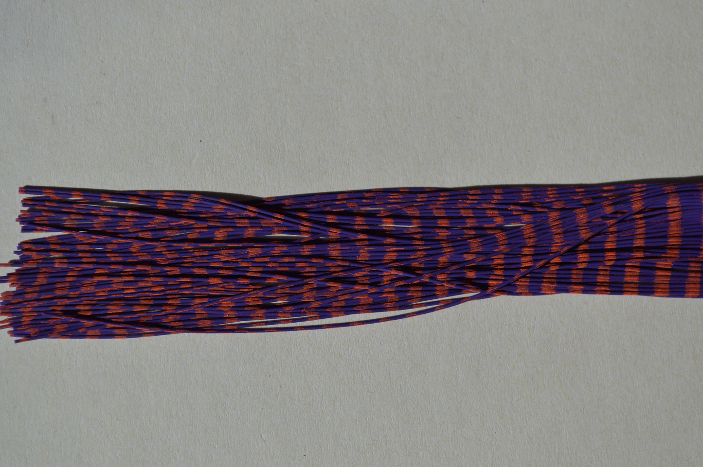 Fine Reptile Living Rubber Purple with Orange Print-I-02 Purple Radish Craw