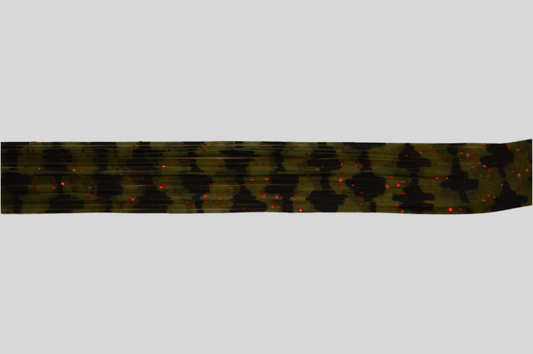 Fine Cut Watermelon with Red Flake Barbed Wire silicon skirting-FBW16