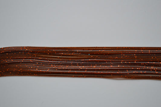 Brown with Orange flake silicon skirting-MPF20
