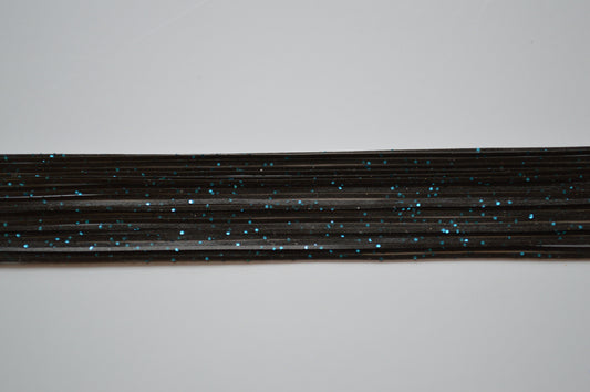 Black with Blue flake silicon skirting-MPF21