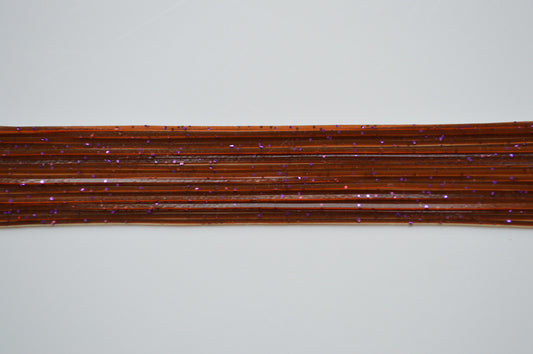 Brown with Purple flake silicon skirting-MPF73