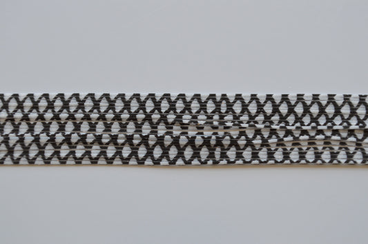 White with Orange flake and Black silicon skirting-FS8