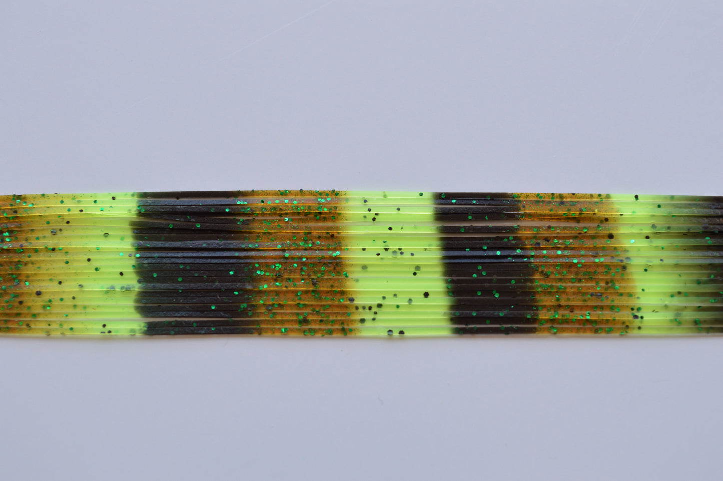 Pumpkin with Green and Black flake/Black with Green stripes/Chartreuse with Black stripes-S9