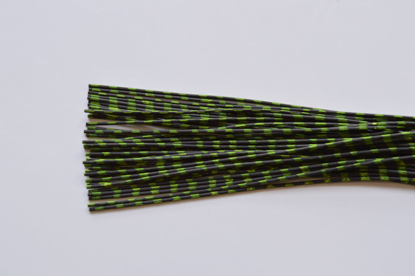 Medium Reptile Rubber Black with Chartreuse Print-A-06