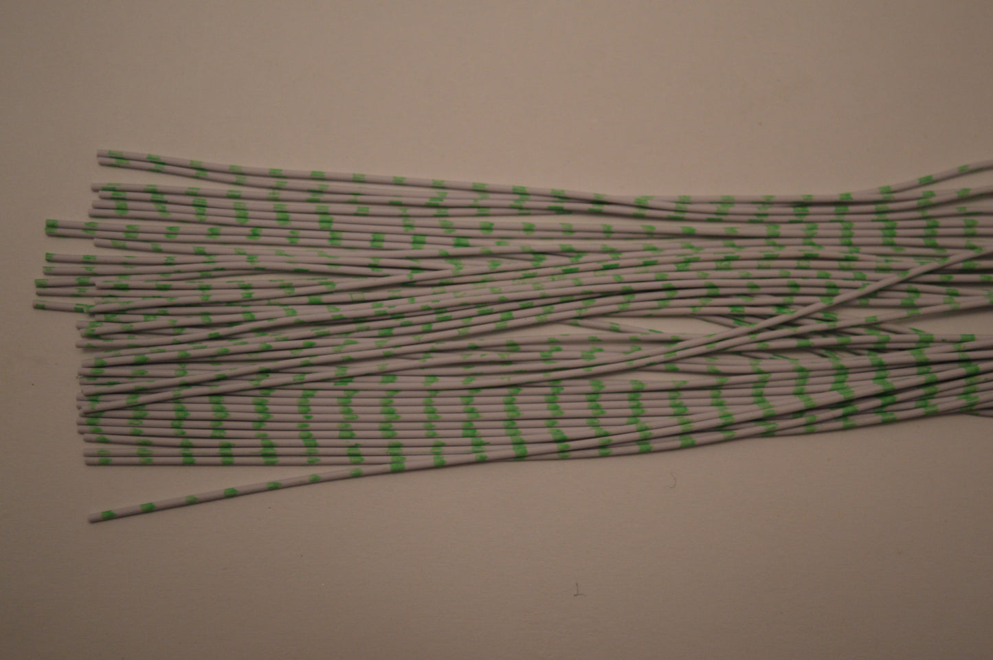 Medium Reptile Rubber White with Lime Print B-04