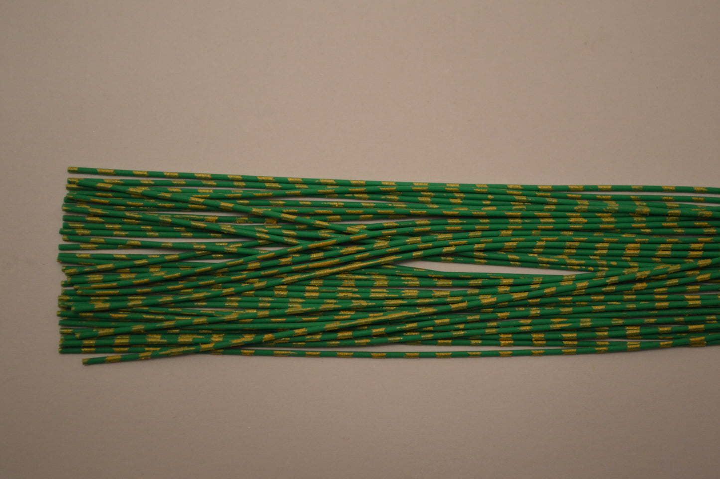 Medium Reptile Living Rubber Lime with Gold Print H-07