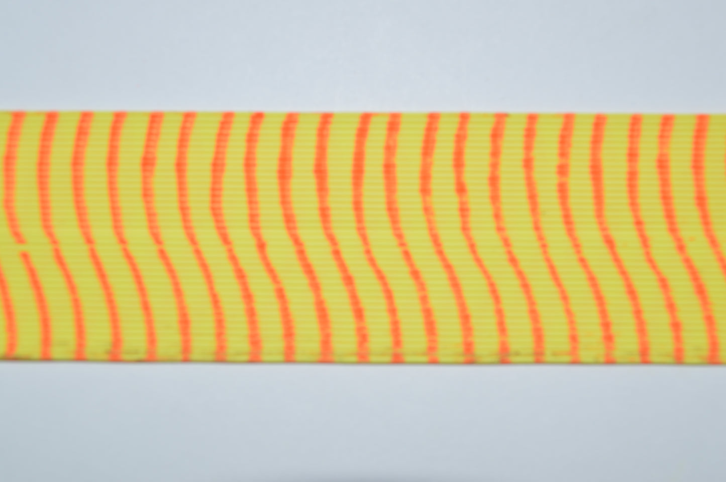 Medium Reptile Rubber Chartreuse with Orange Print C-02