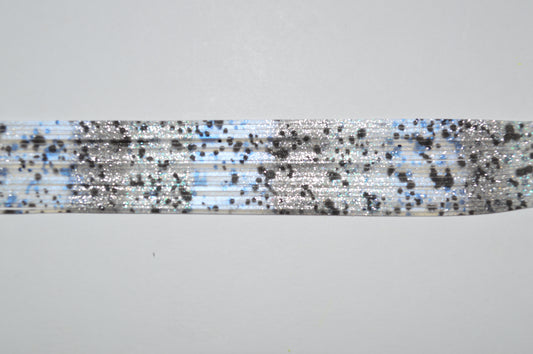 Clear Blue Interference/Smoke/Neon Silver Stripe-S25