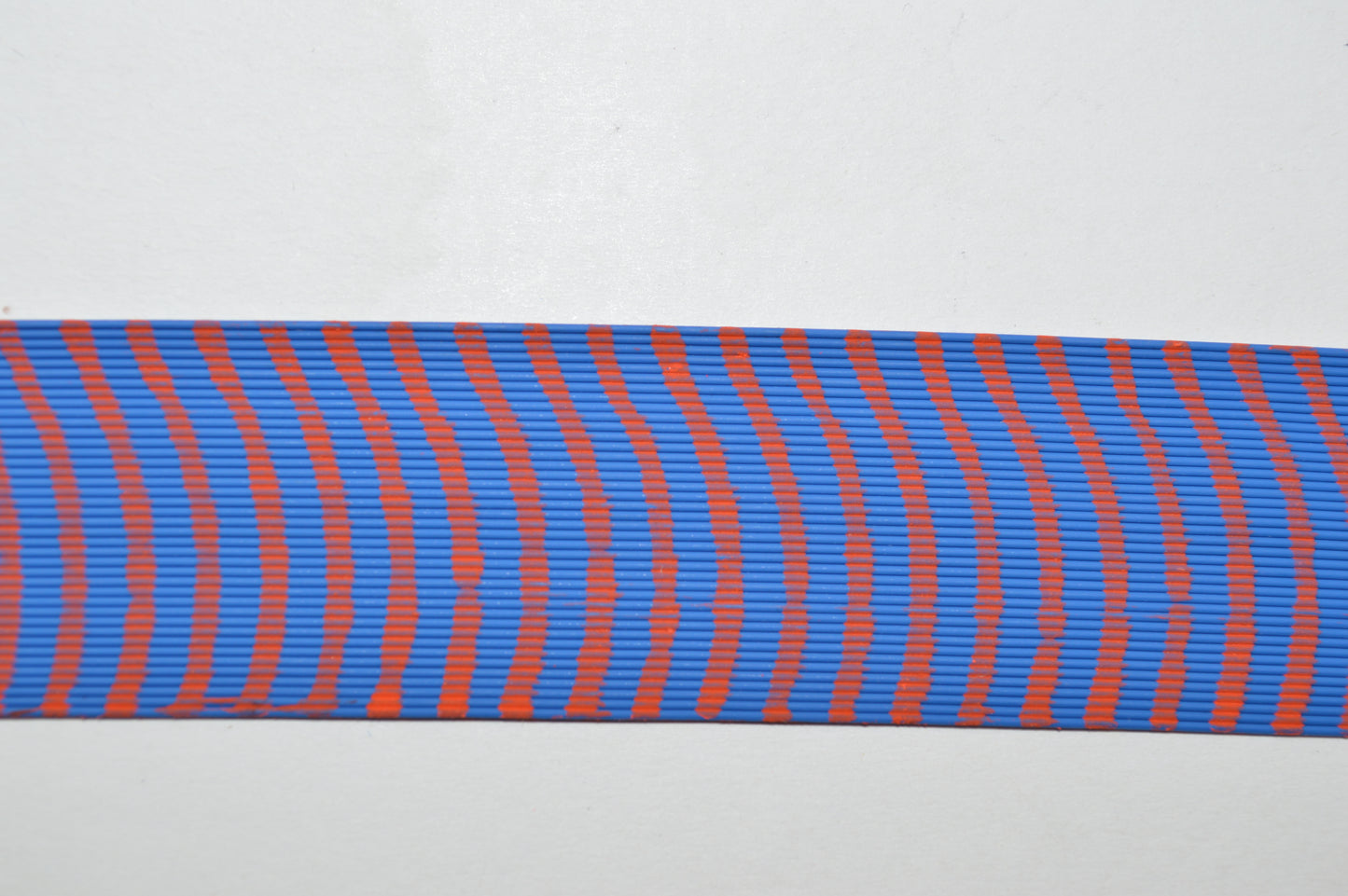 Fine Reptile Living Rubber Blue with Orange print-E-02