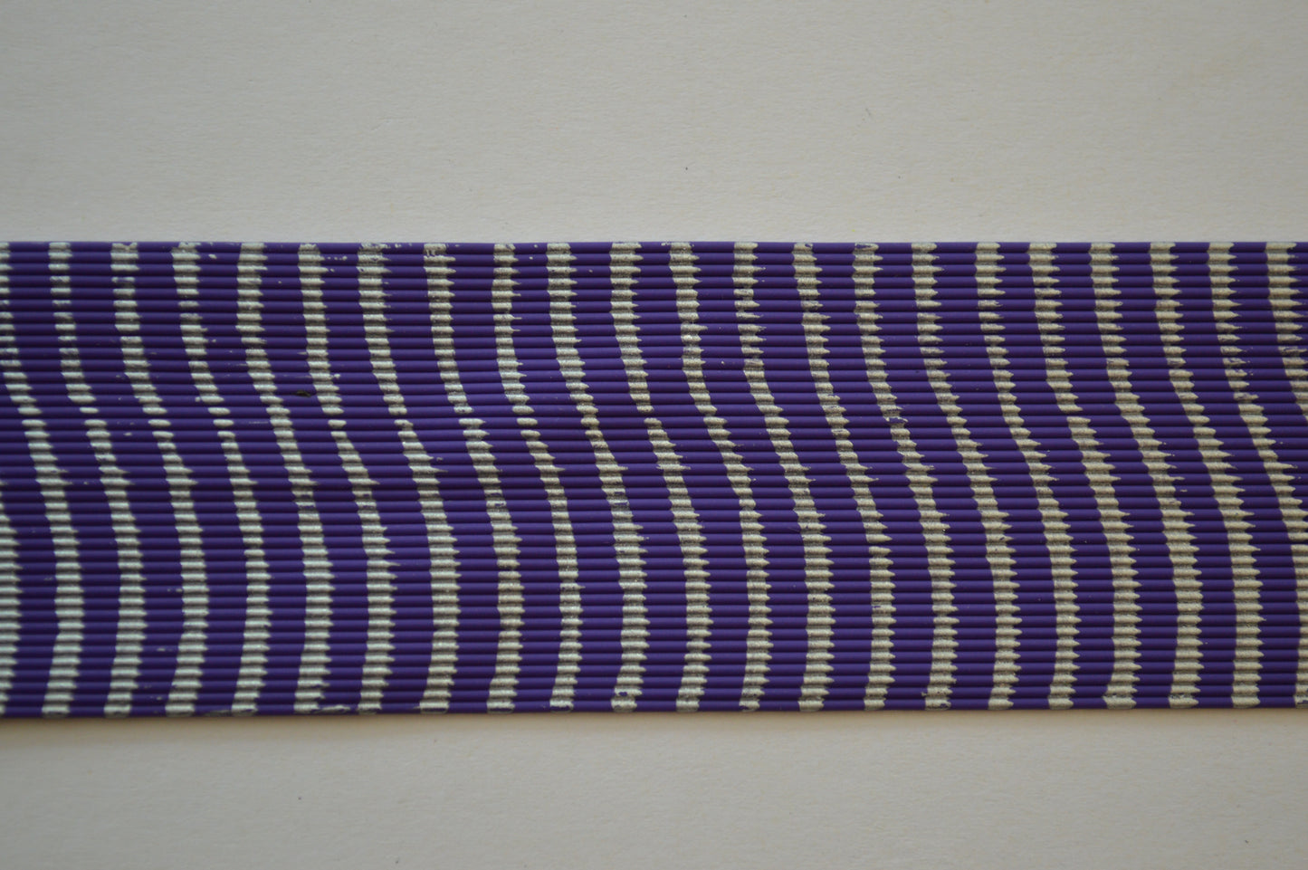 Medium Reptile Rubber Purple with Silver Print-I-05