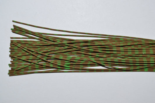 Medium Reptile Living Rubber Pumpkin with Lime Print-K-04 Gator Dust