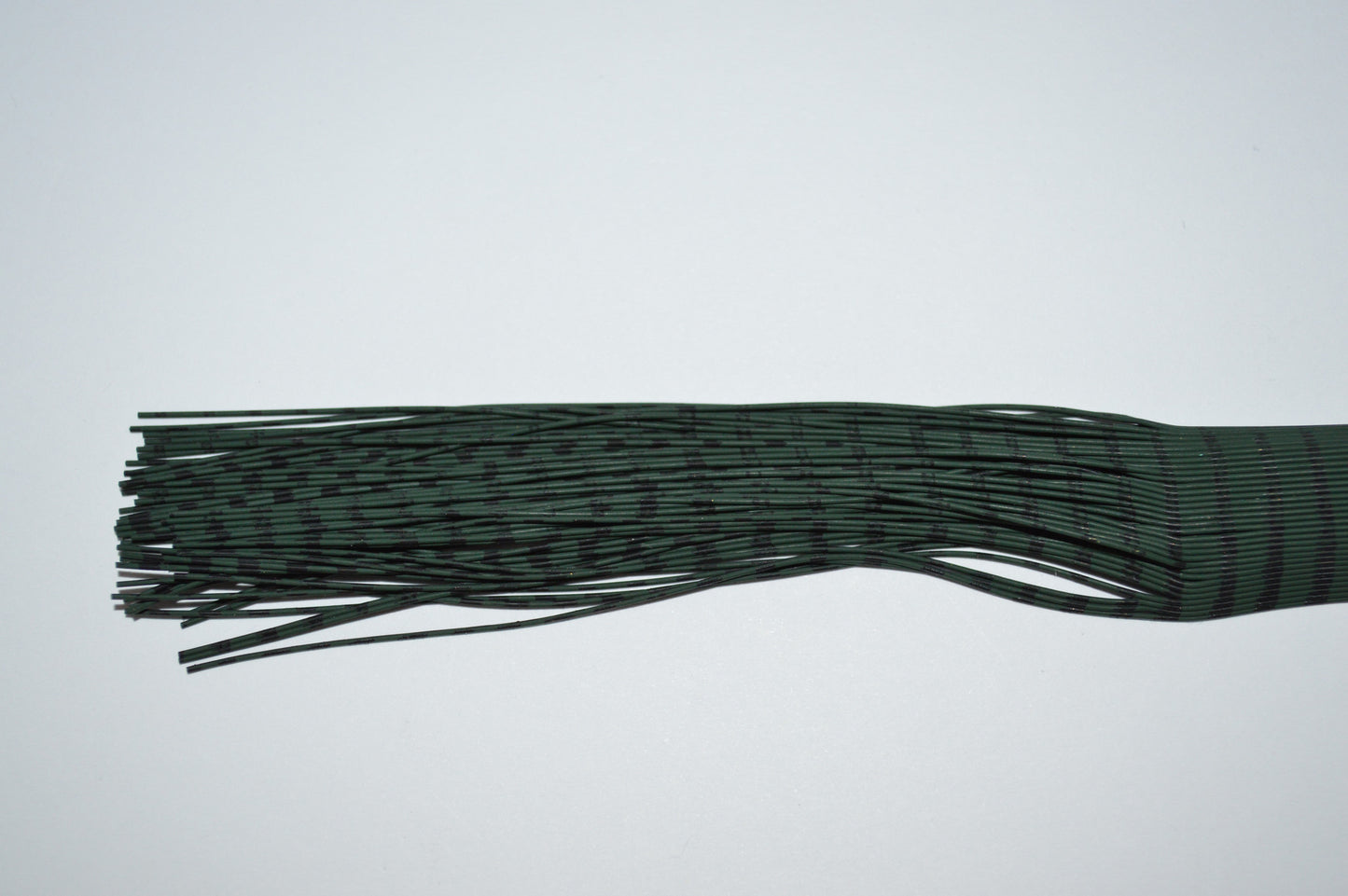 Fine Reptile Living Rubber Dark Green Pumpkin with Black Print-L-03