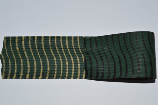 Fine Reptile Living Rubber Dark Green Pumpkin with Black on 1 side and Gold Print on the other-L-03-07