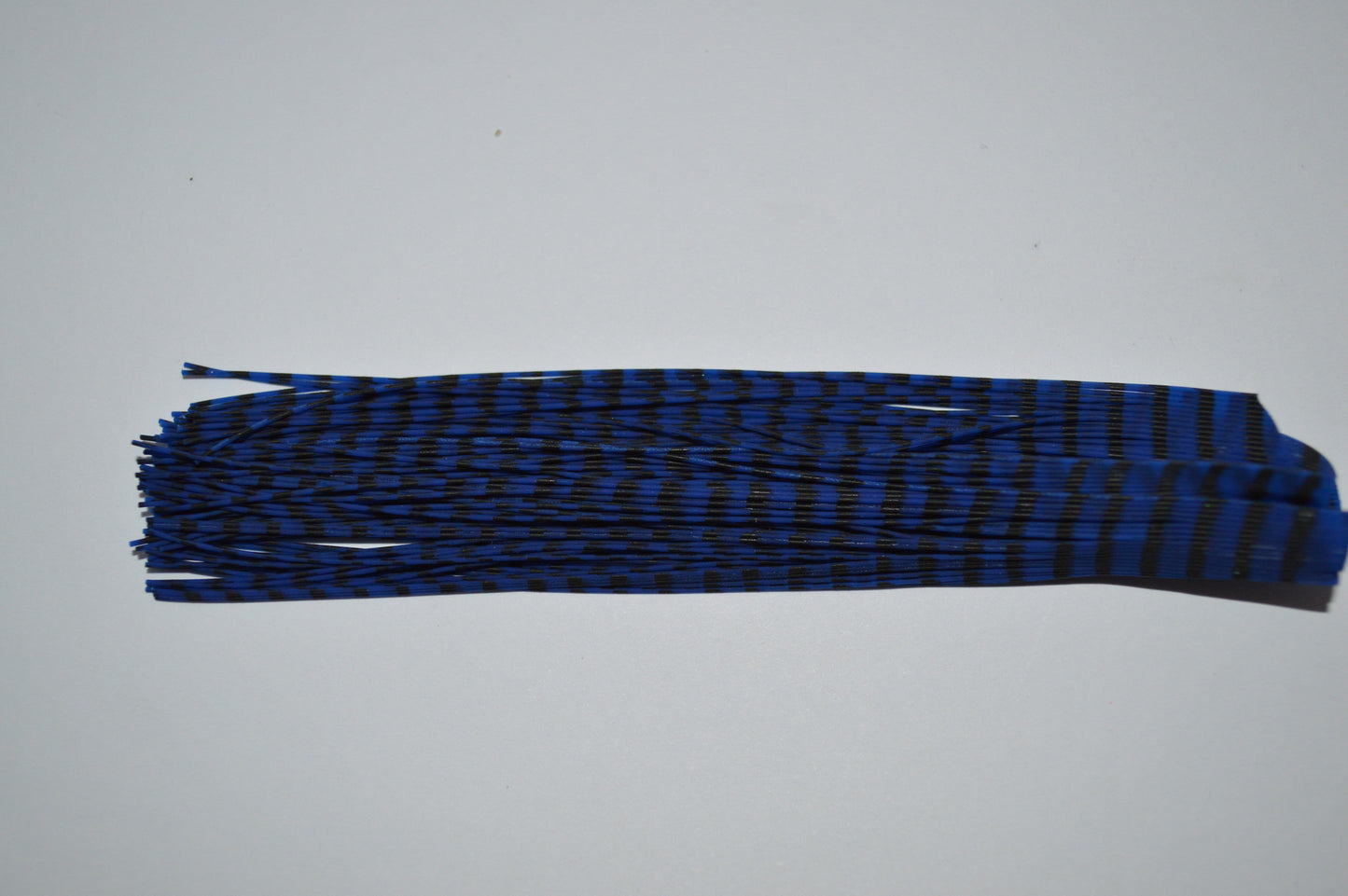 Fine Reptile Rubber Blue with Black Print-E-03