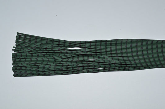 Heavy Reptile Rubber Green Pumpkin with Black Print-L-03