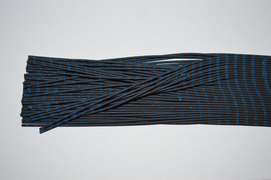 Heavy Reptile Rubber Black with Blue Print-A-01