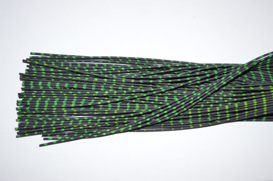 Heavy Reptile Living Rubber Black with Lime print on 1 side and Chartreuse print on the other-A-04-06