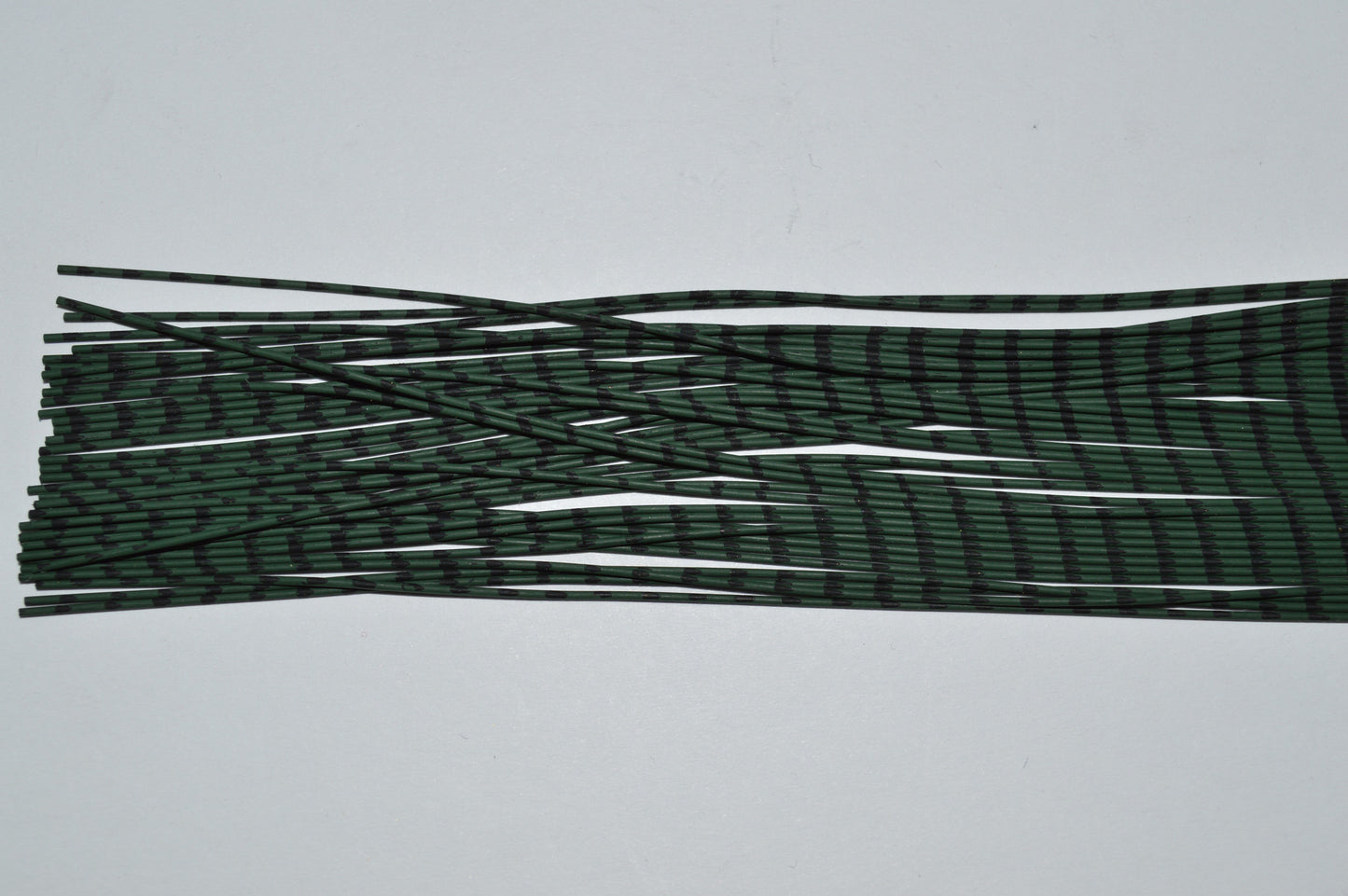 Medium Reptile Living Rubber Dark Green Pumpkin with Black Print-L-03