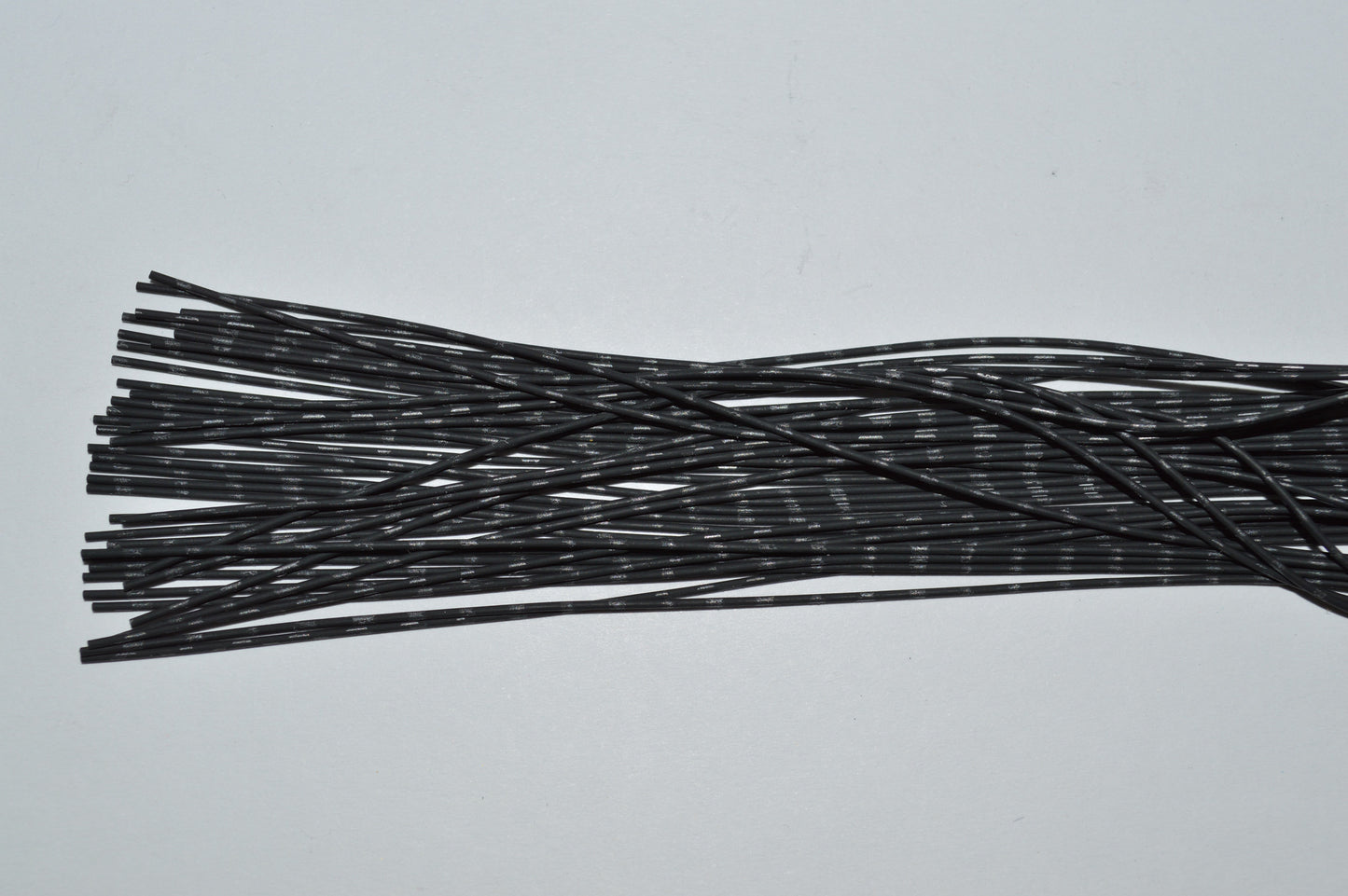 Medium Reptile Rubber Black with Silver Print-A-05